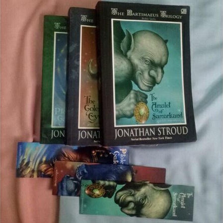 BOOKED Preloved Buku The Bartimaeus Trilogy - Set lengkap
