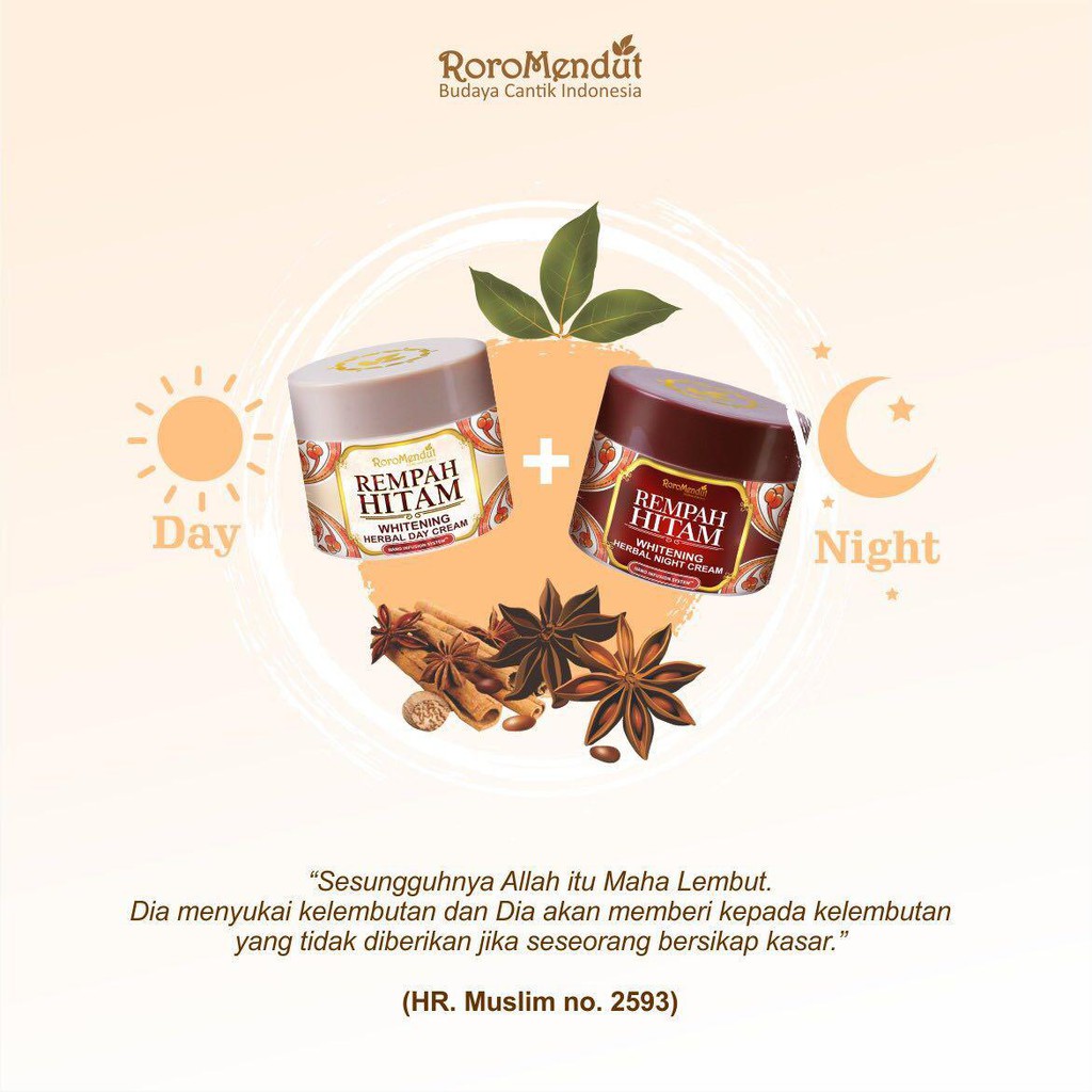 RORO MENDUT SKINCARE PAKET STARTER TEMULAWAK REMPAH HITAM KULIT MANGGIS CREAM WAJAH ORIGINAL BPOM-5