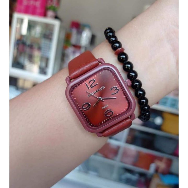 JAM TANGAN NAYLA BROWN BRUN BRUN  PARIS