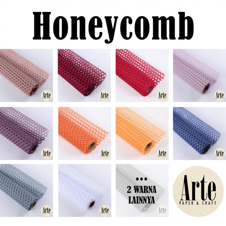 

iDk90 1 Roll Honeycomb Kertas Buket Korea Bunga Flower Wrapping Paper Kado Roll Arte Grosir Jakarta