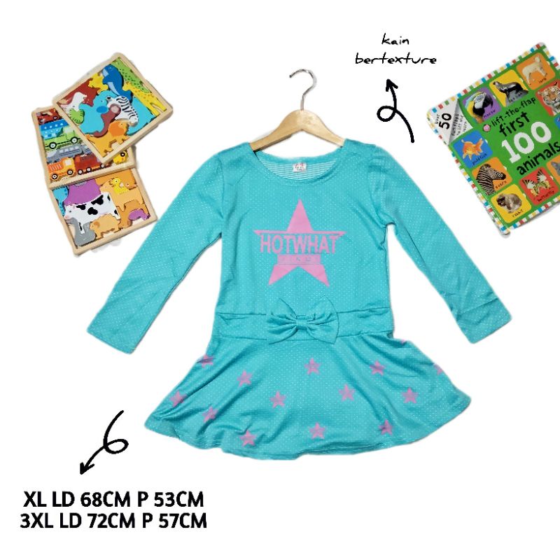 baju anak cewek import / atasan anak cewek import / dress anak import / tunik anak import