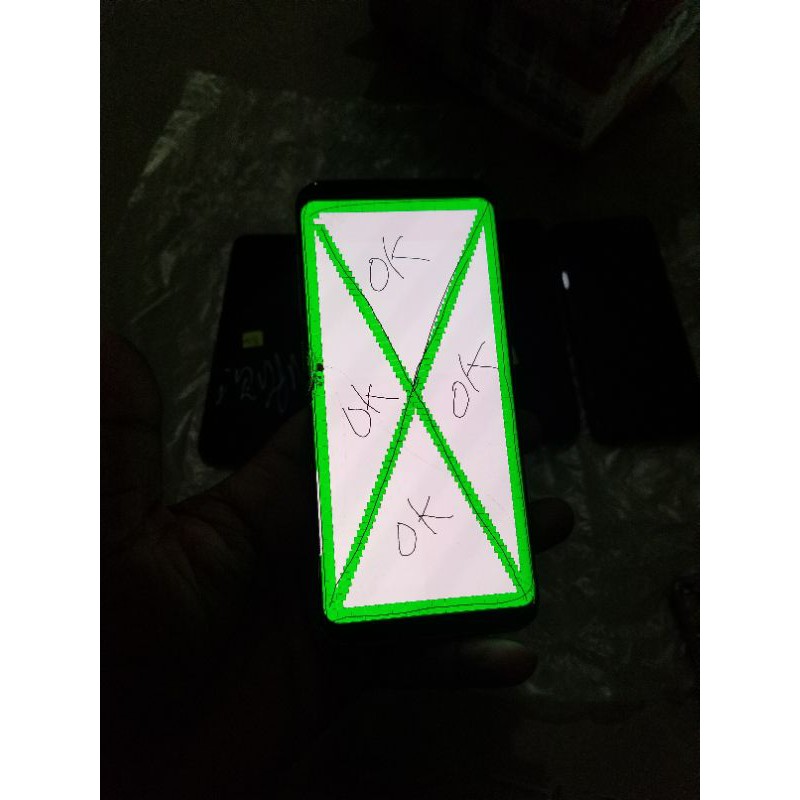 LCD Samsung S8 Retak, tompel, shadow tipis