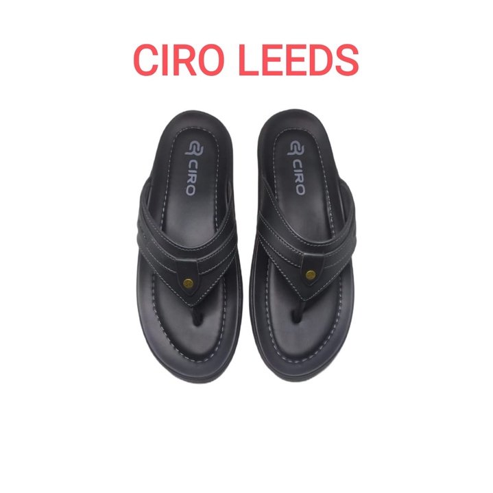 SANDAL CIRO LEEDS-KUALITAS MATAHARI-KULIT ASLI-100% PRODUK INDONESIA-PROMO