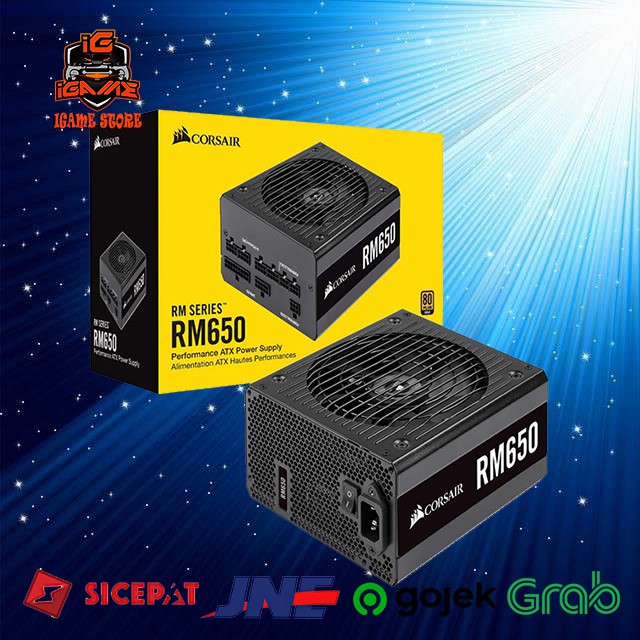 Corsair RM Series RM650 650W 80 PLUS Gold Modular MANTULLL GAN