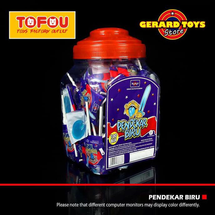 

Permen Pendekar Biru Toples isi 100pcs