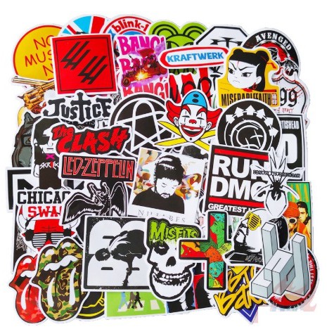 Sticker Bomb Music Punk Kuso 032