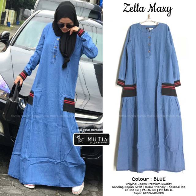 DRESS JEANS ZELLA MAXY BY MUTIA