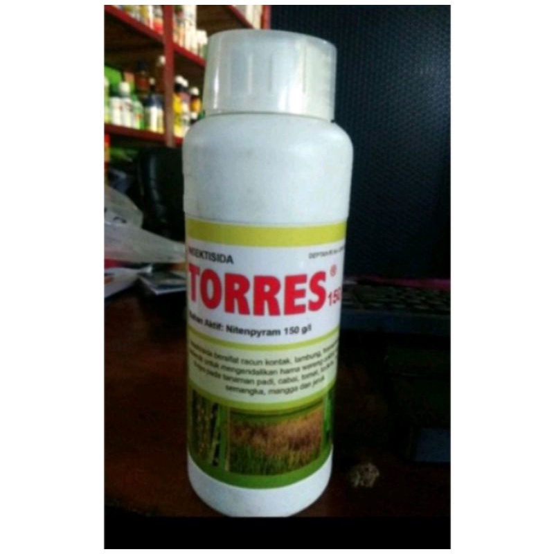 Insektisida dengan Bahan Aktif Nitenpyram 150 SC Torres ( Pengendali hama Perusak )