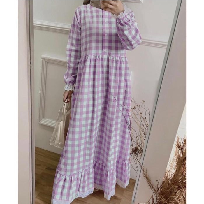 Moa Midi Dress Premium/Gamis Rayon Premium