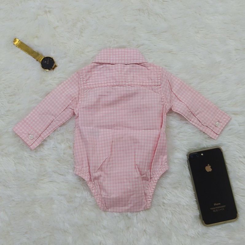 Carter Jumper Anak Bayi Pink Kemeja New Born - 2 Tahun-1