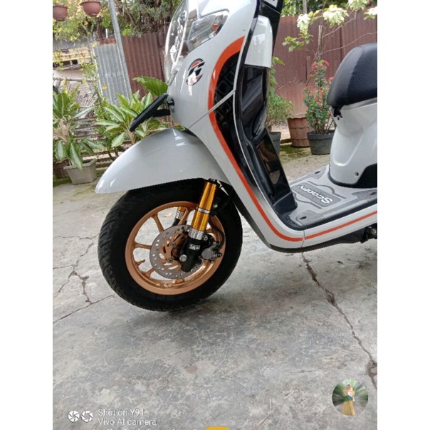COVER SHOCK DEPAN HONDA SCOOPY