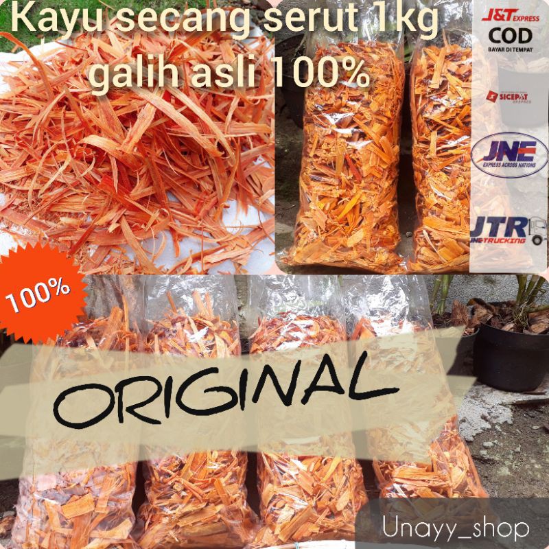 kayu secang 1kg  /  kayu secang serut 1kg