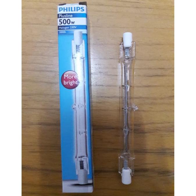 Promo Awal tahun Bohlam Lampu Sorot Halogen 500watt Philips Plusline Promo Awal tahun