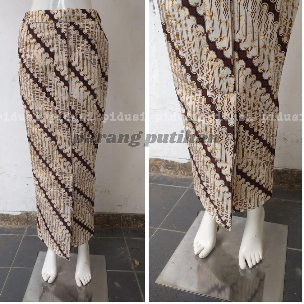TOP PRODUCT ROK BATIK WIRON SPAN PUTIH / ROK BATIK KLASIK / ROK WIRU / ROK SPAN KEBAYA ☣ 876