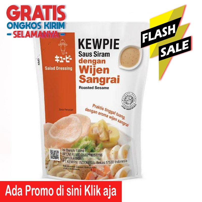 

KEWPIE SALAD DRESSING WIJEN SANGRAI POUCH 100ml