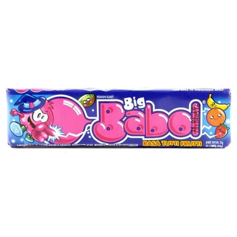 BIG BABOL TUTTI FRUITY/STRAWBERRY