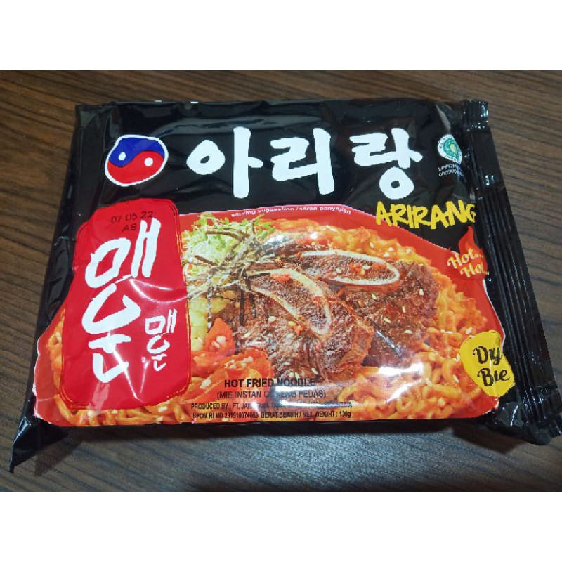 

MIE ARIRANG HOT FRIED NOODLE IMPORT KOREA