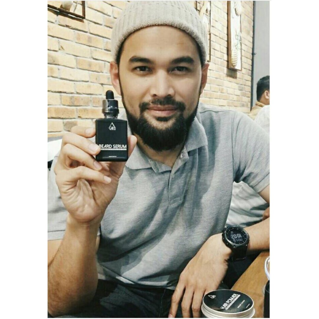 Beard Serum Cave Original Serum Penumbuh Jambang Rambut Kumis Alis Aman Herbal Beard OIL ASLI Bukan Minoxidil