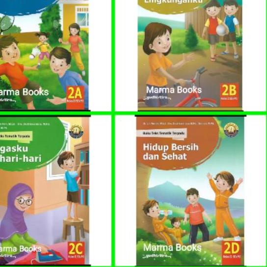 Buku Tematik Terpadu SD 2A 2B 2C 2D 2E 2F 2G 2H K13N Yudistira / Buku Tematik Terpadu Kelas 2 ✓