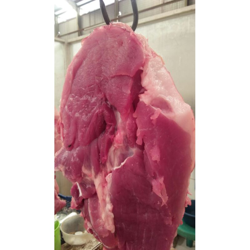 

DAGING BABI PAHA BELAKANG (PORK HAM) DAGING BABI FRESH SEGAR TERJAMIN MURAH