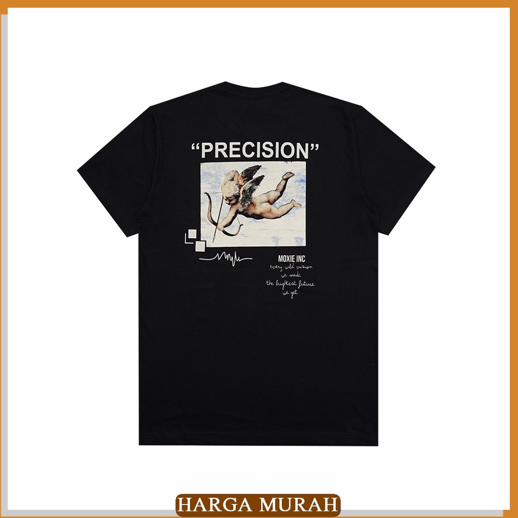 Lapak_Tekodel - Kaos Distro / Kaos Pria Keren / Kaos Calcio / Kao YS333 Moxie T-Shirt Precision