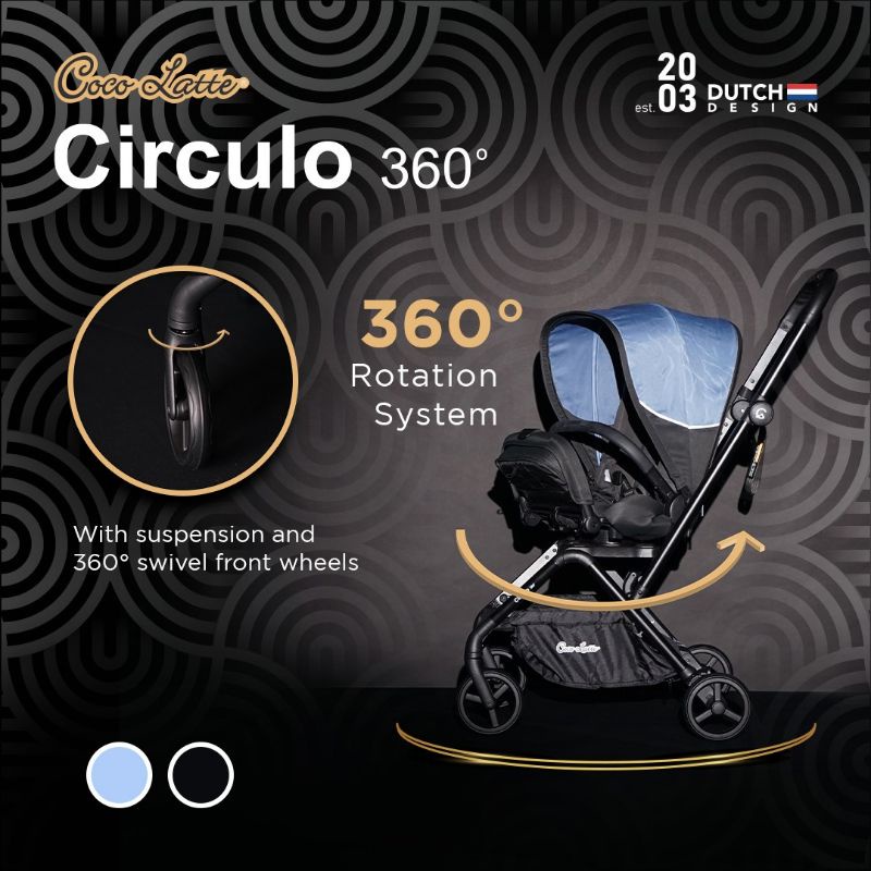 Makassar - Stroller Baby Kereta Dorong Bayi Cocolatte Circulo 360 Reversible