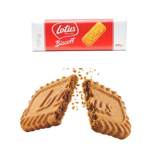 

Lotus Biscoff Biscuit Caramel Karamel 250gr 32pcs-HALAL