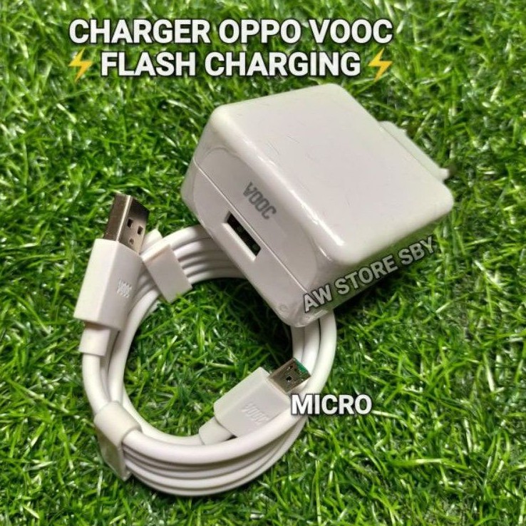 CHARGER OPPO F11 F11 PRO F9 F1+ F3+ Realme 3pro SUPER VOOC R17 MICRO USB