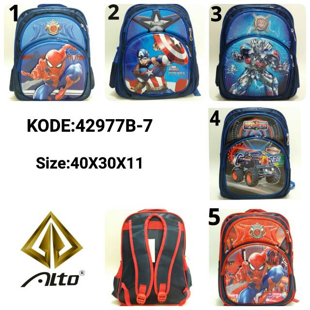 TAS SEKOLAH RANSEL ANAK ALTO 42977B-7