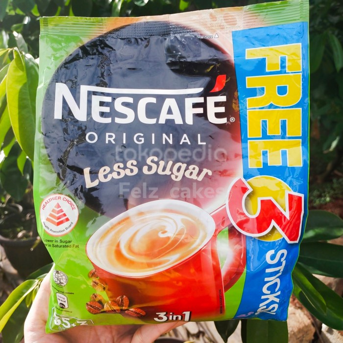 

nescafe less sugar