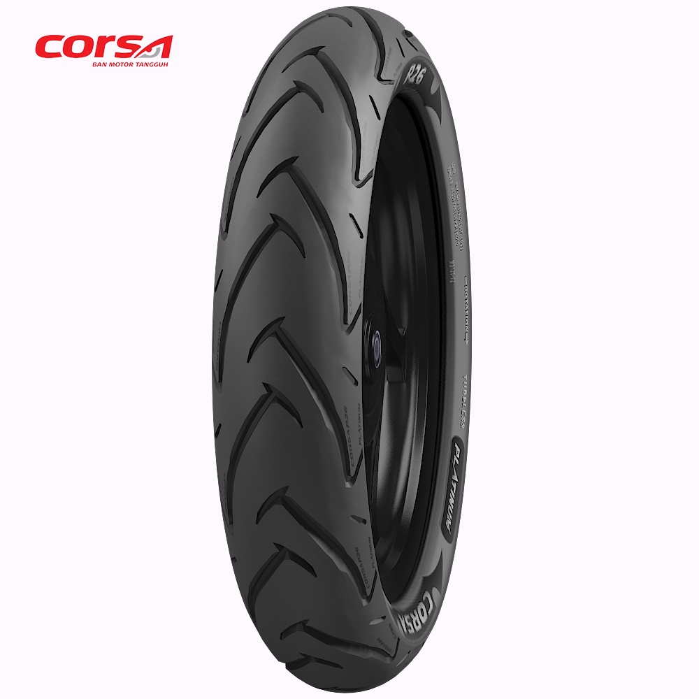BANMOTOR MATIC CORSA R26 110/80 RING 14 TUBELESS