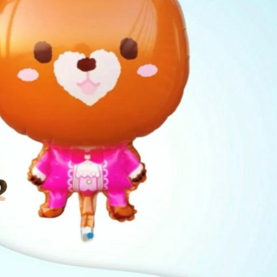 ➻ 1pack BERUANG KECIL (BALON GAS/FOIL/TERBANG/KARAKTER) ➶