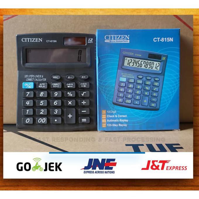 

Ready Stock] Kalkulator Citizen Ct815N / Calculator Alat Penghitung Angka