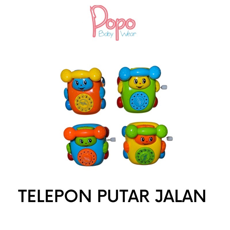 Mainan Telepon Putar Jalan (SNI)