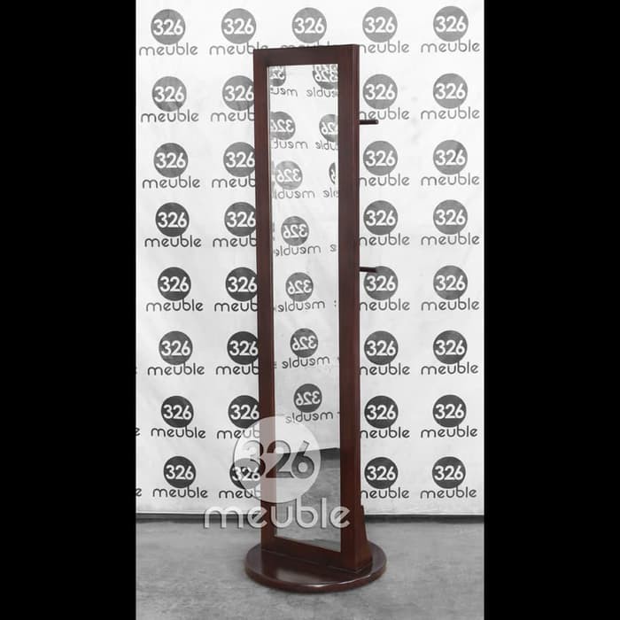 Cermin Jati Jepara - Miror Stand Jati