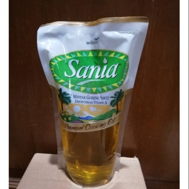 Minyak goreng Sania 1 lt kemasan refill