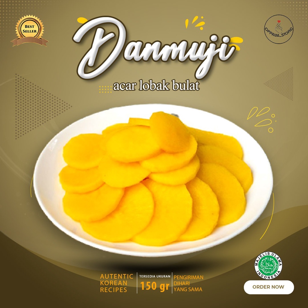 

Danmuji Acar Lobak Korea 150Gr