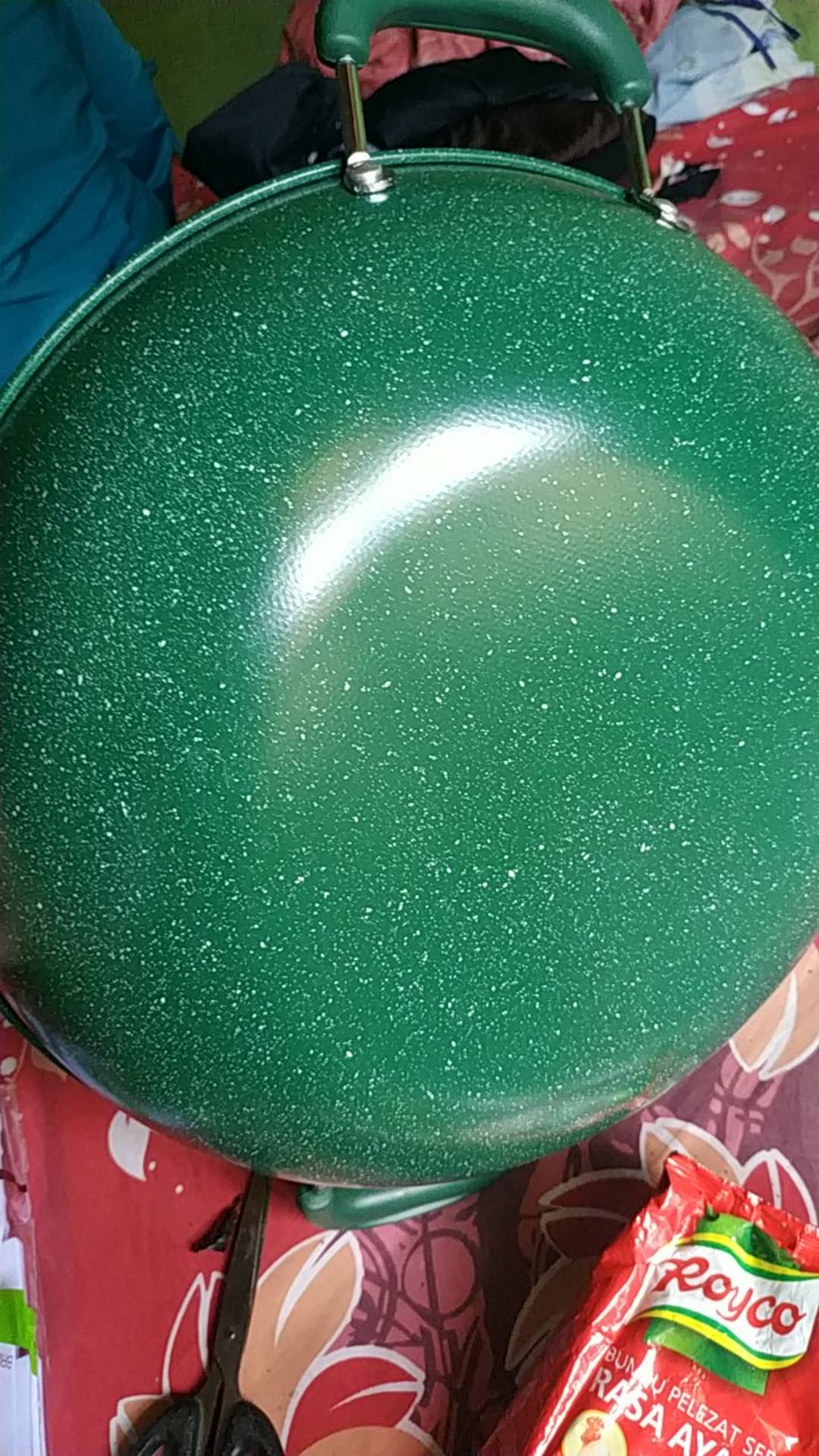 Wajan Enamel Warna Warni
