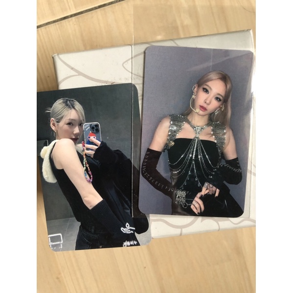 TAEYEON PHOTOCARD DC BENEFIT 2 INVU ALBUM