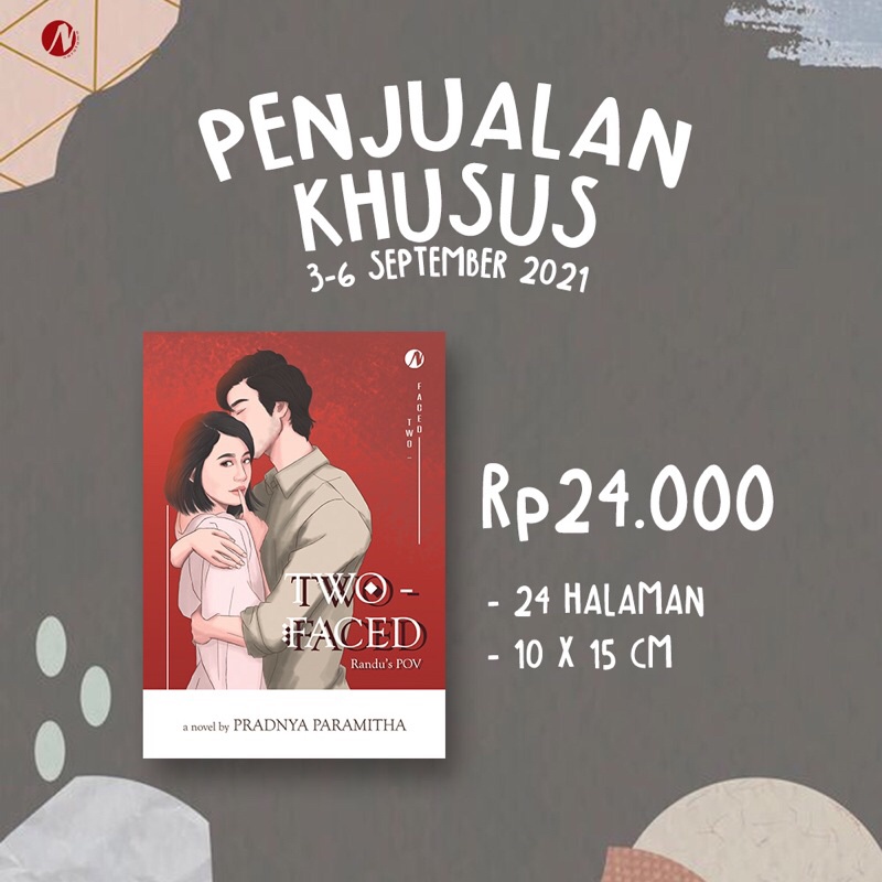 Novel Two Faced by Pradnya Paramitha (Randu Pov)