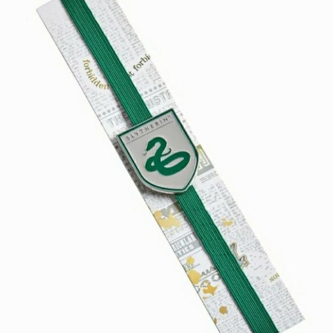 

Harry Potter: Slytherin Elastic Band Bookmark