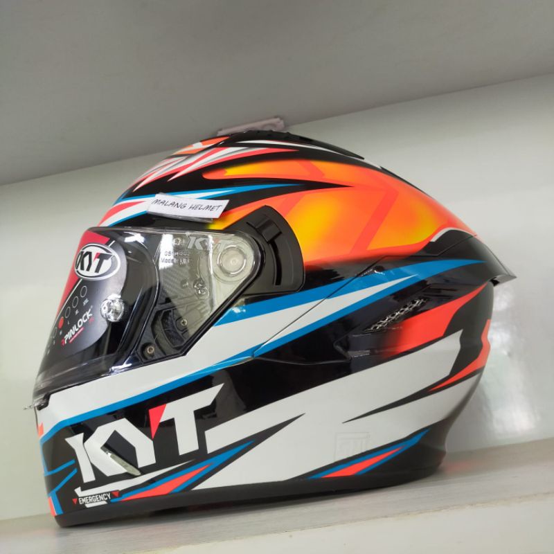 Helm Full Face KYT NFR Axel Basani