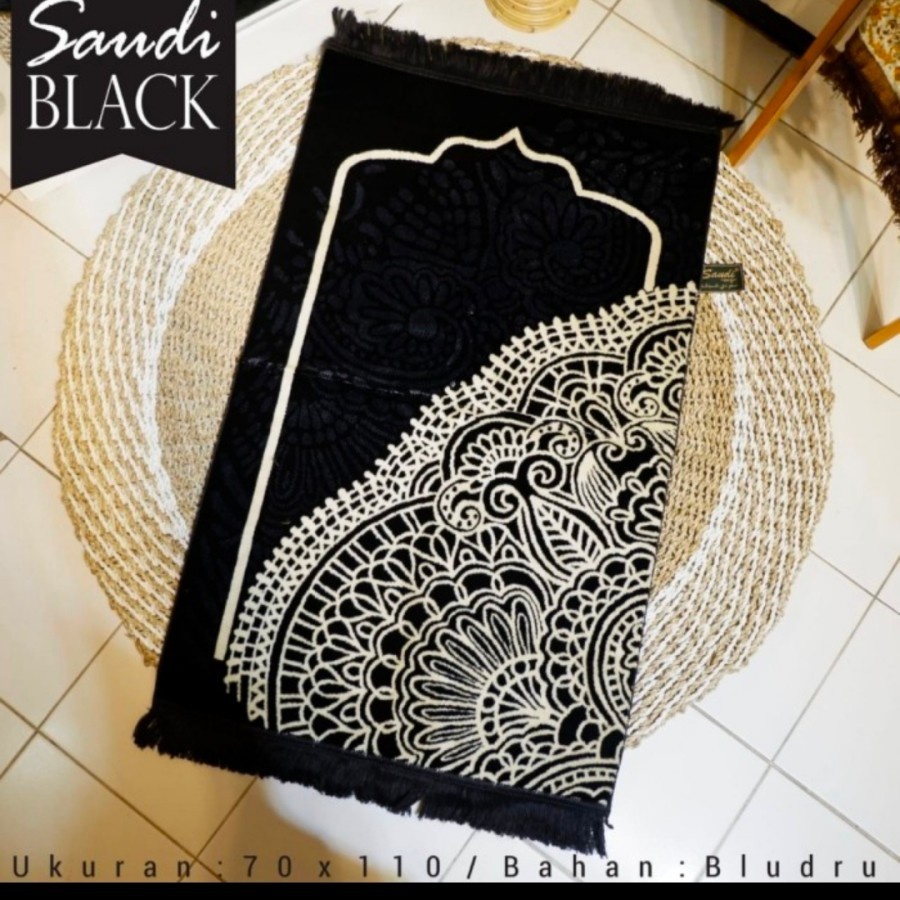 Sajadah Turki/sajadah Saudi Bahan bludru premium ukuran 70x110