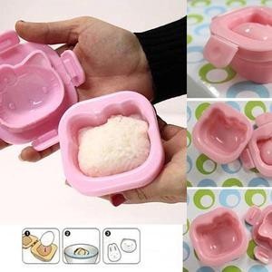 Cetakan Nasi Bento Telur Karakter - Cetakan Nasi Bentuk Kucing Cute Cetakan Bento Kucing Cetakan Makanan Bentuk Boneka Cetakan Bekal Anak