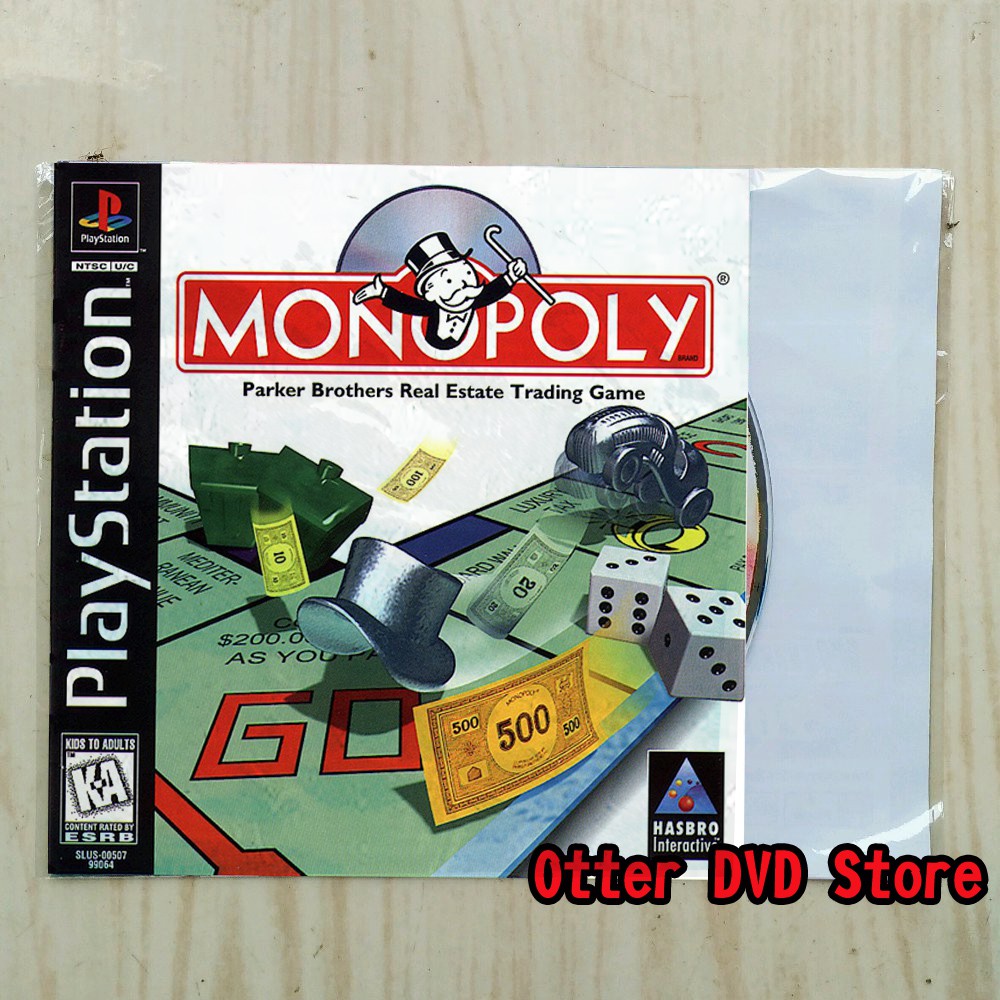 Kaset CD Game Ps1 Ps 1 Monopoly