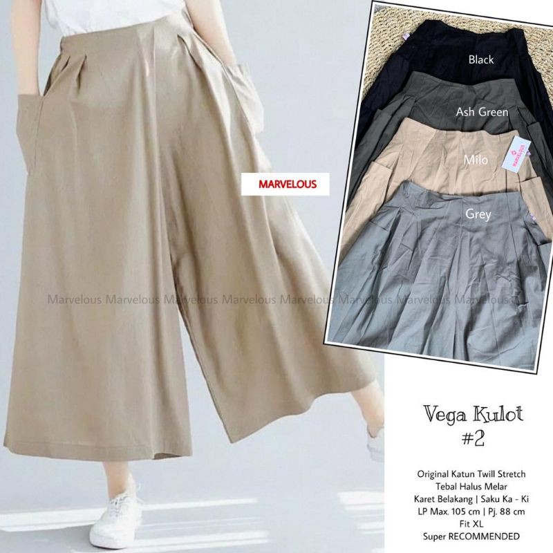 VEGA KULOT / KULOT KATUN TWIL BY MARVELOUS