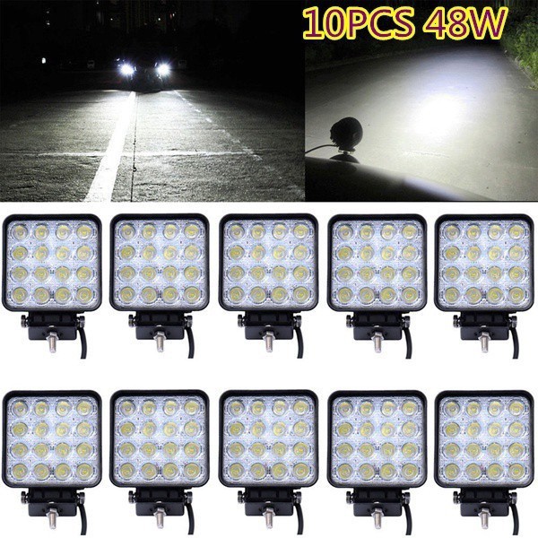 Mesin Lampu LED 48W 12V / 24V untuk Mobil / Truk