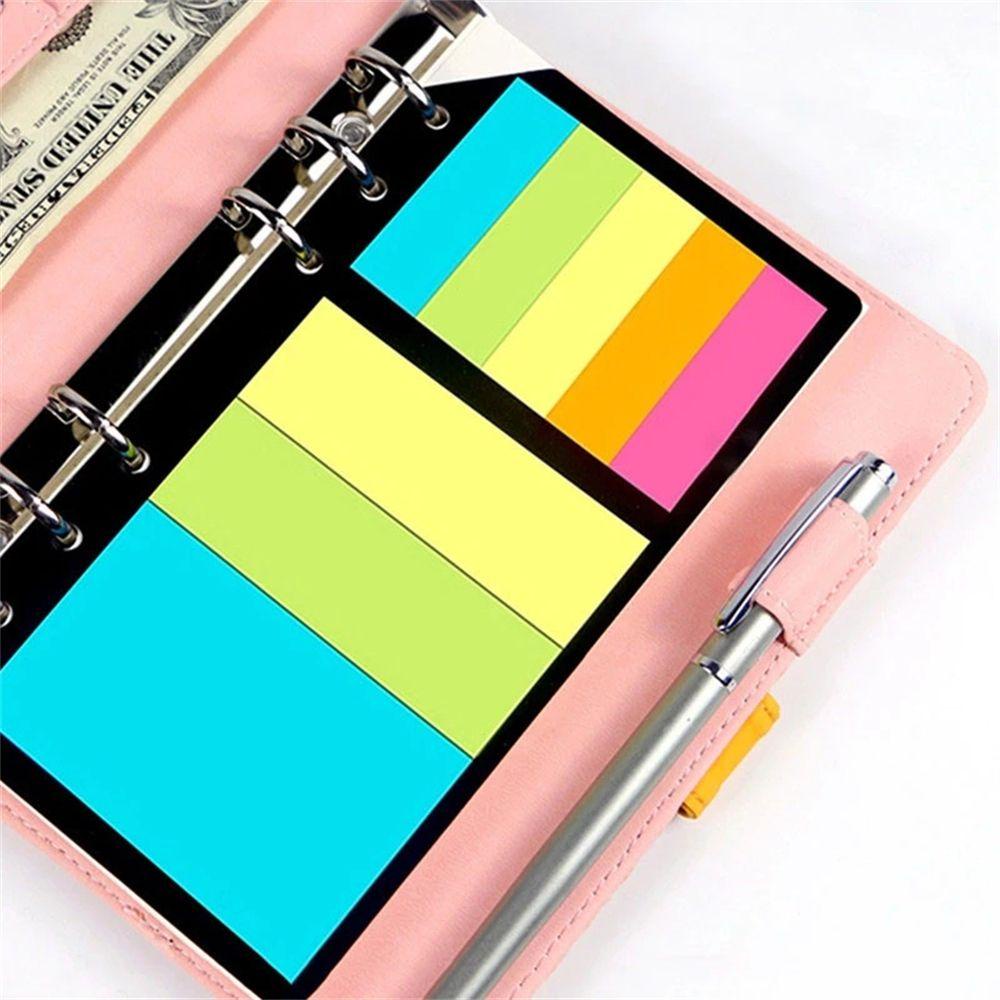 Lanfy Sticky Notes Siswa Kantor Notebook Hadiah Tulisan Bantalan Pembatas Stiker Untuk Memo Pad Daun Longgar