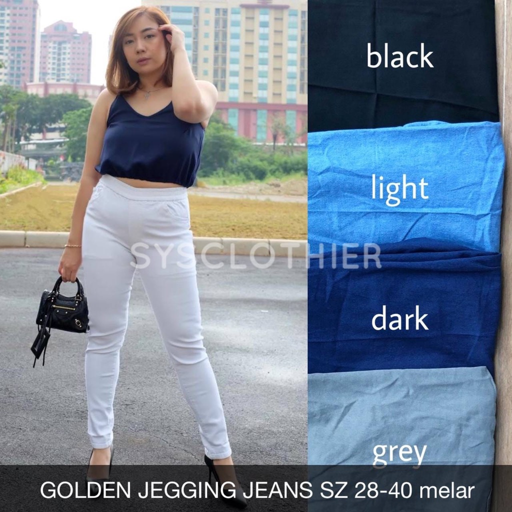 CELANA JEANS WANITA GOLDEN JEGGING JEANS-SYS CLOTHIER