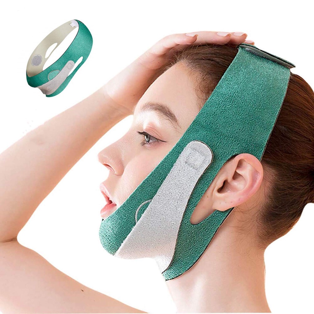 V-Face Slimming Mask Face V-Shape Belt Chin Lifting Bandage - Sabuk Penirus Pipi Pelangsing Wajah